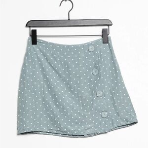 Mango Mini Linen Skirt